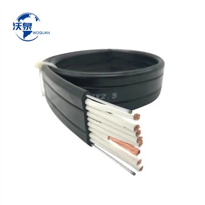 สายเคเบิลยืดหยุ่นแบน TVVB Elevator Cable