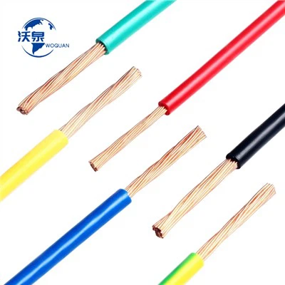 สายไฟแรงต่ำลวดเคลือบพีวีซีสำหรับสายไฟในบ้าน