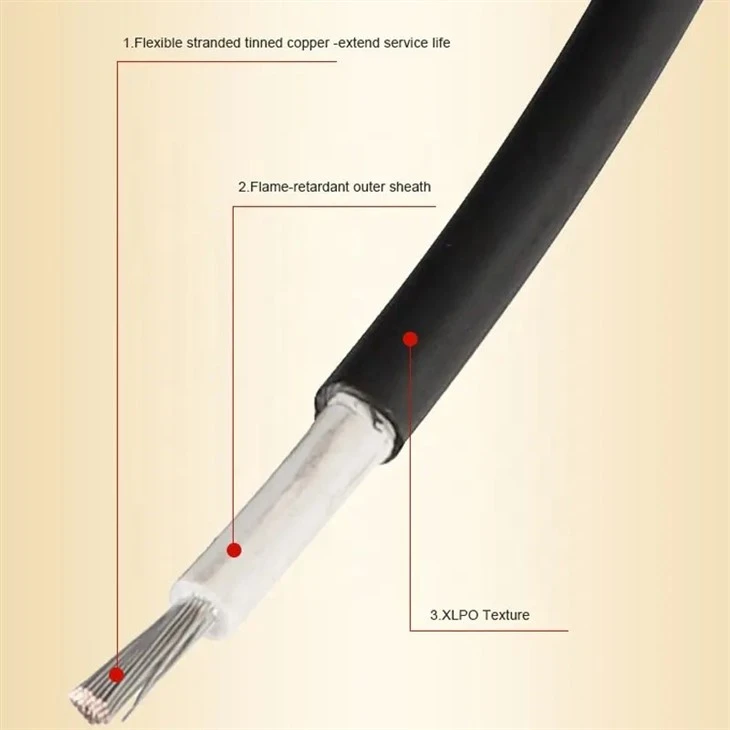 Solar Cable 4mm 6mm